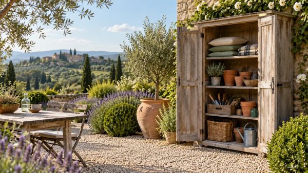 Améliorez votre espace extérieur grâce à une armoire de jardin