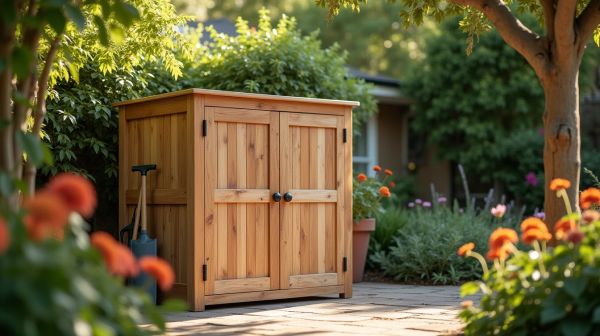 Optimisez votre rangement extérieur avec une armoire de jardin